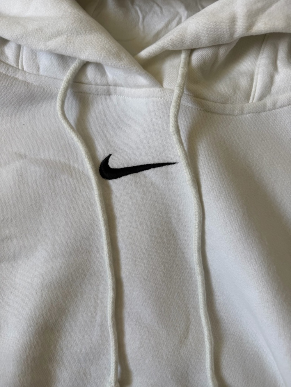 Nike center swooshed boxy hoodie size XL - Picture 2 of 3